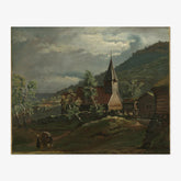 The Church at Gaupne in Sogn by Knud Baade - thumbnail_0_nf_66b0ffea1000f9bb7f31f76e